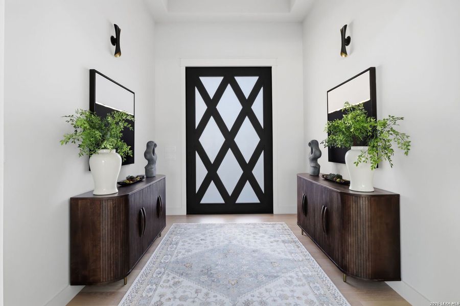 Furnished interior view inside a new home in , Boerne (Image 14).
