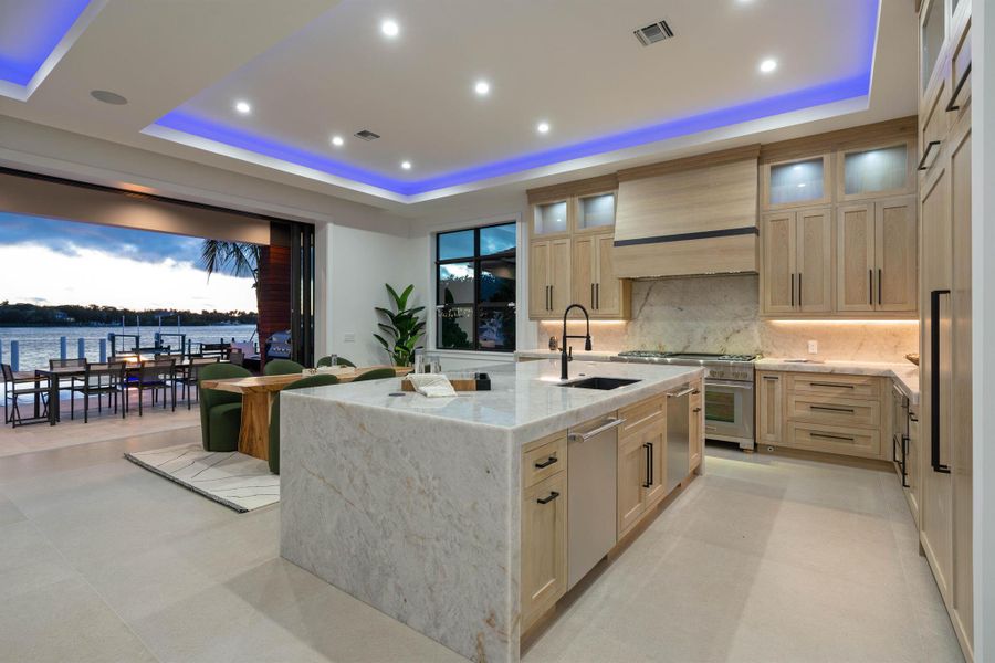 Furnished interior view inside a new home in , Lantana (Image 14).