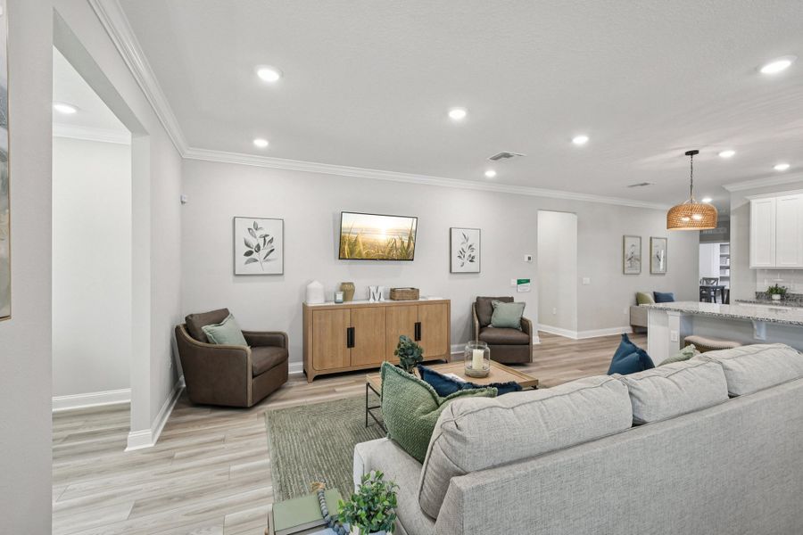 Furnished interior view inside a new home in Palm Coast, Palm Coast (Image 27).