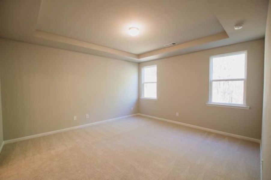 Representative unfurnished interior of a home built from the Crofton by Piedmont Residential in Hampton Ridge, Jefferson (Image 19).