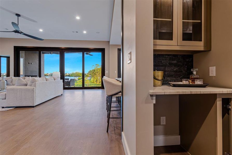 Furnished interior view inside a new home in , Heath (Image 13).