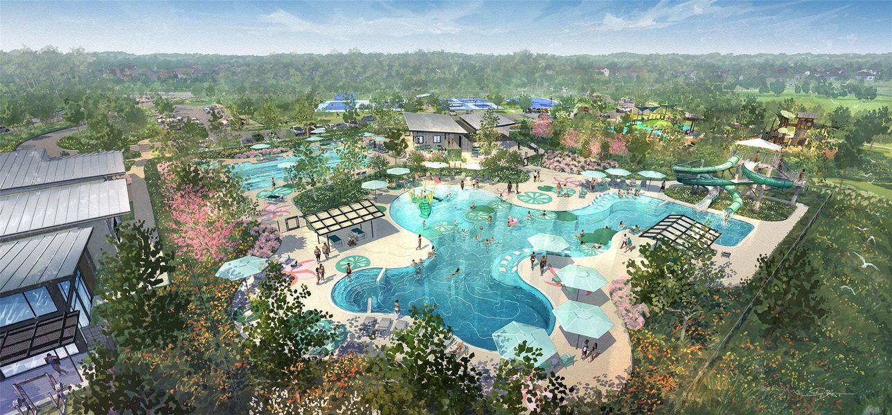 Community amenities in Bridgeland, Cypress (Image 5).