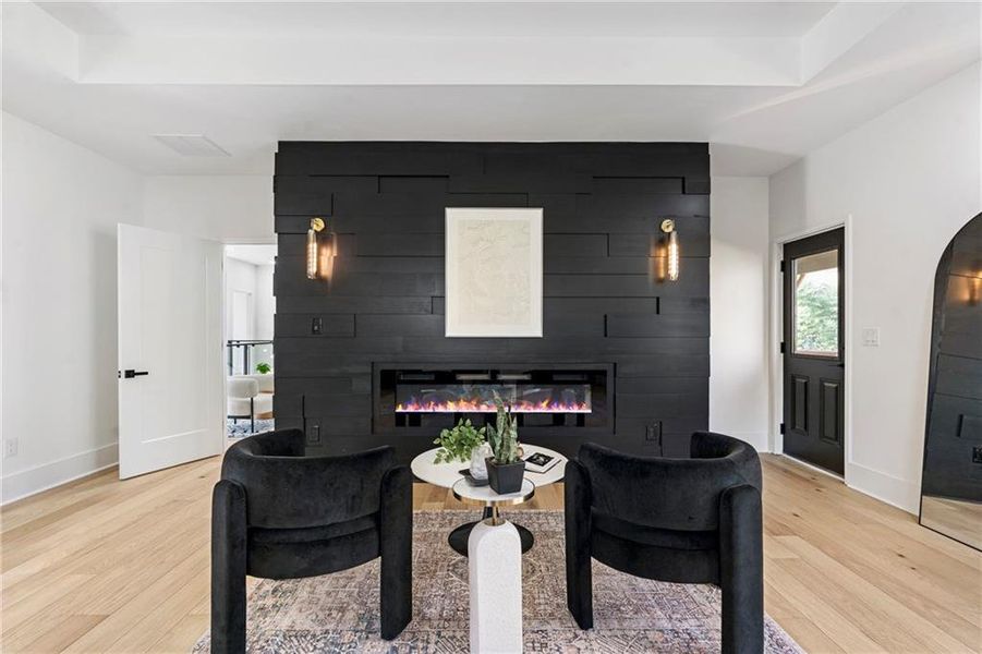 Furnished interior view inside a new home in , Decatur (Image 59).