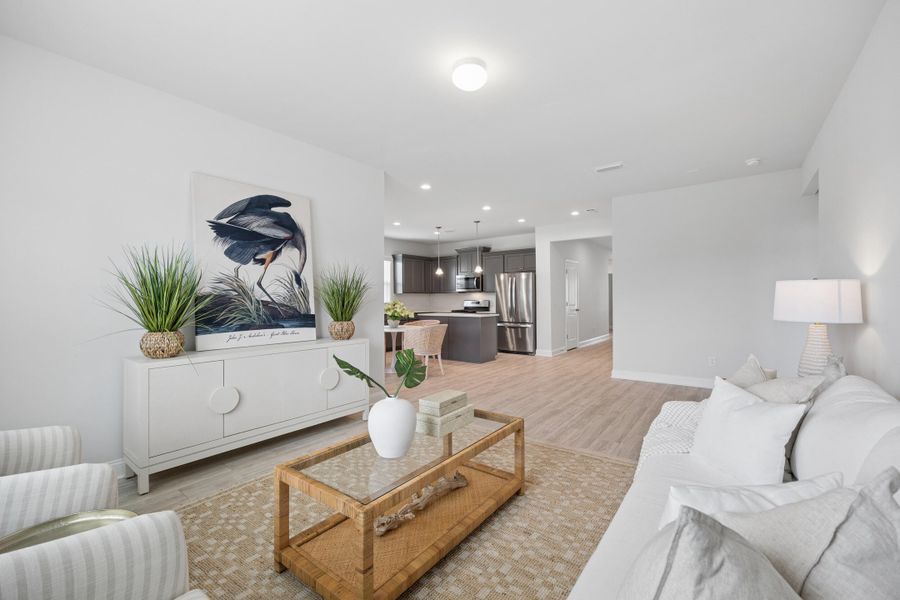 Furnished interior view inside a new home in , Beaufort (Image 4).