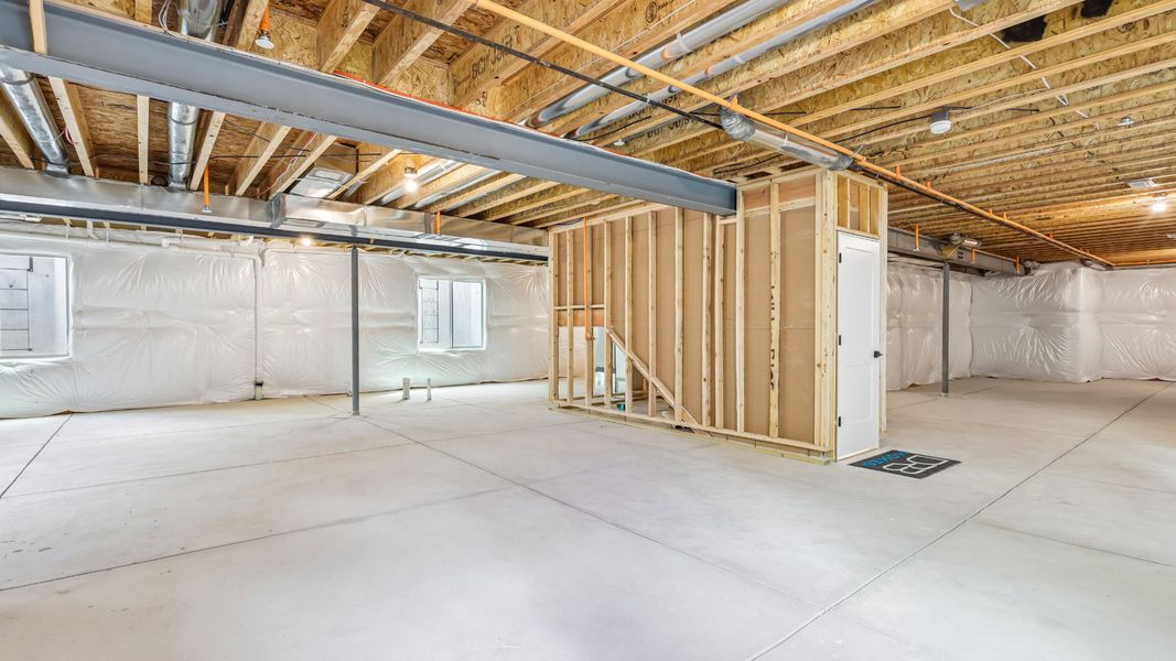 Customize this unfinished basement to fit your needs Customize this unfinished basement to fit your needs