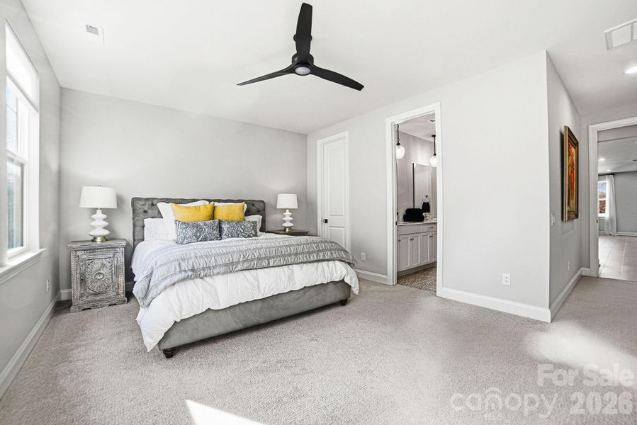 Furnished interior view inside a new home in , Huntersville (Image 9).