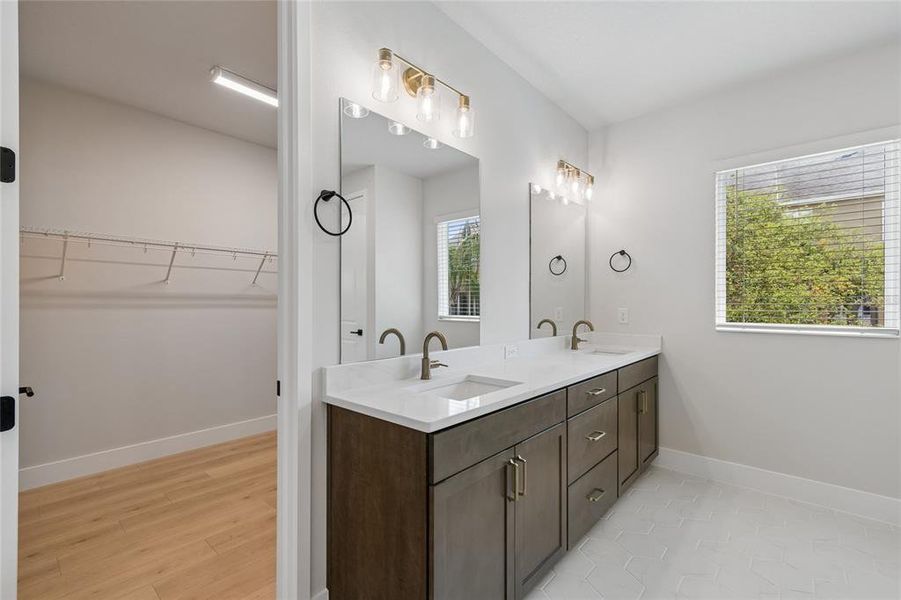 Furnished interior view inside a new home in , Tampa (Image 11).