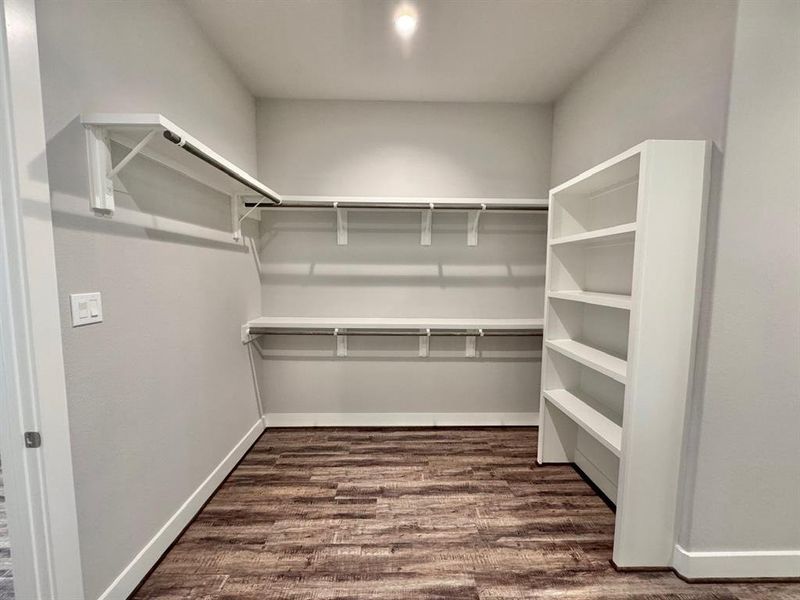 Expansive Primary Closet