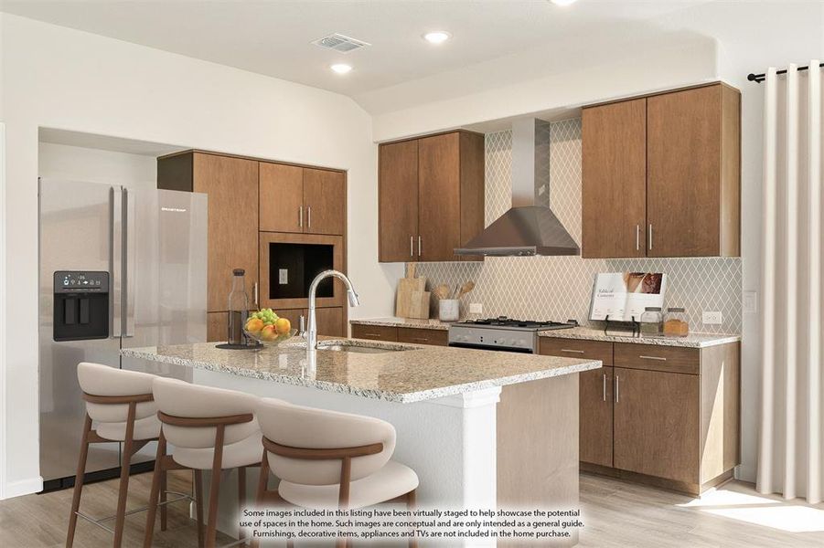 Furnished interior view inside a new home in Godley Ranch Elements, Godley (Image 13).