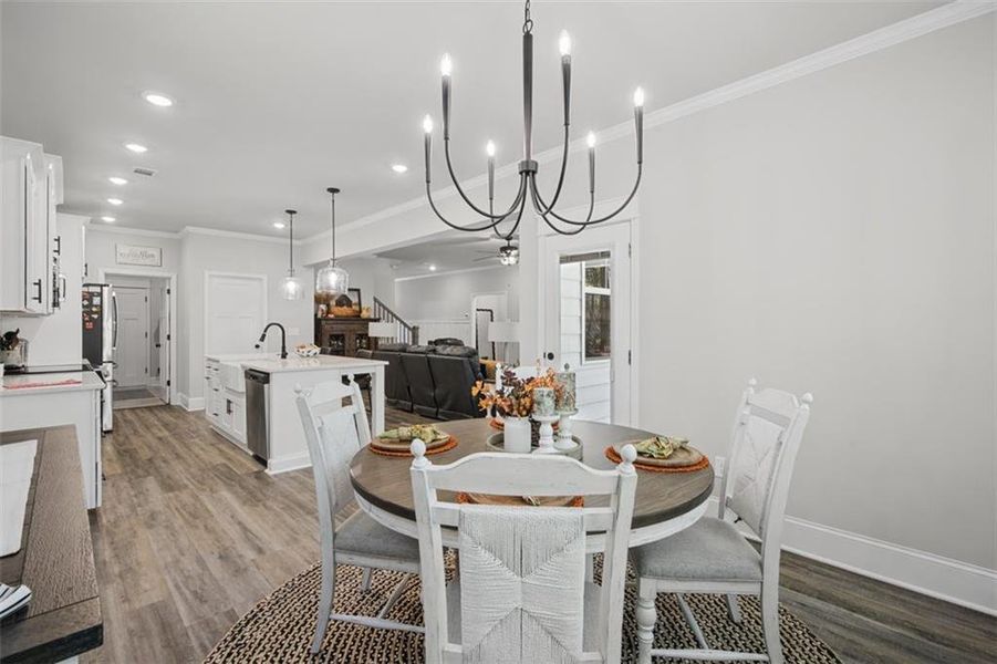 Furnished interior view inside a new home in , Douglasville (Image 48).