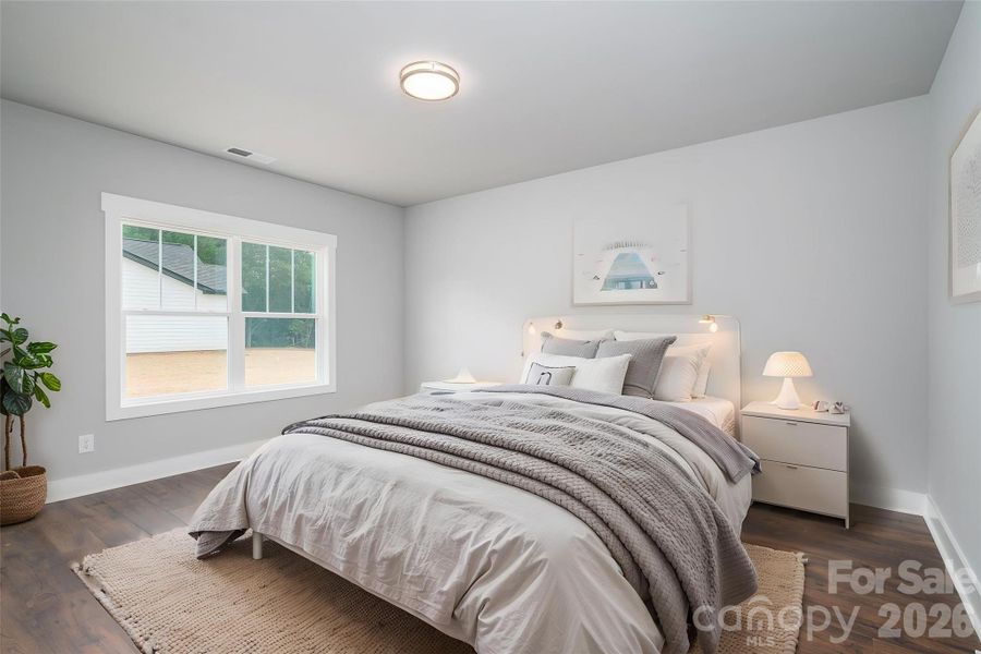 Furnished interior view inside a new home in , Maiden (Image 9).