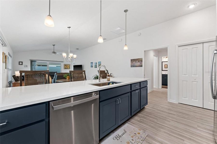 Furnished interior view inside a new home in , The Villages (Image 31).