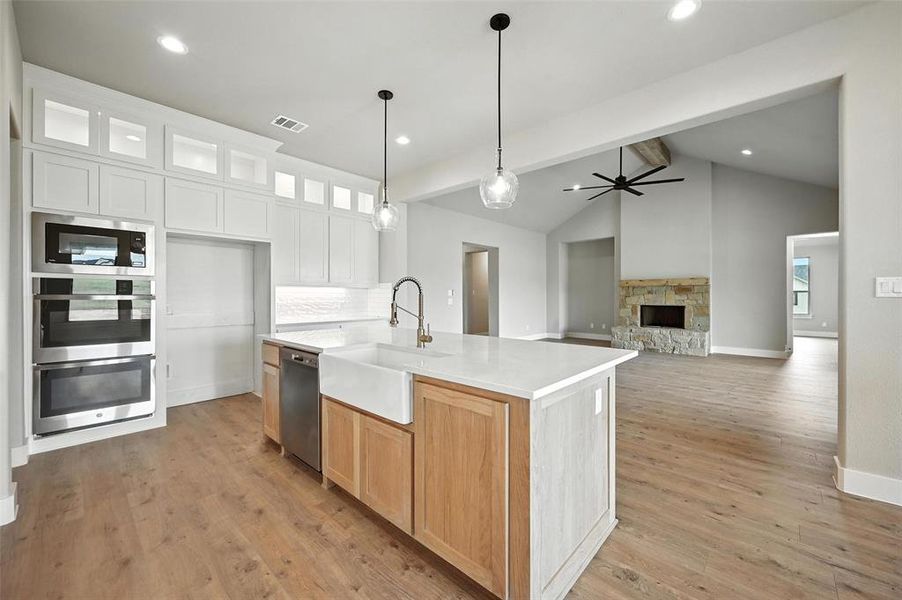 Furnished interior view inside a new home in Rocky Top Ranch, Reno (Image 8). Furnished interior view inside a new home in Rocky Top Ranch, Reno (Image 8).