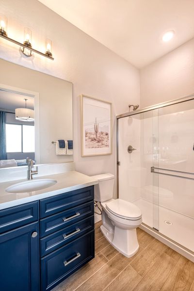 Representative furnished interior of a home built from the Gardenia Plan 5009 by Tri Pointe Homes in Abel Ranch, Goodyear (Image 14).