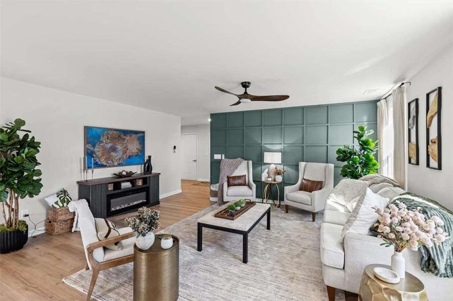 Furnished interior view inside a new home in , Rome (Image 13). Furnished interior view inside a new home in , Rome (Image 13).