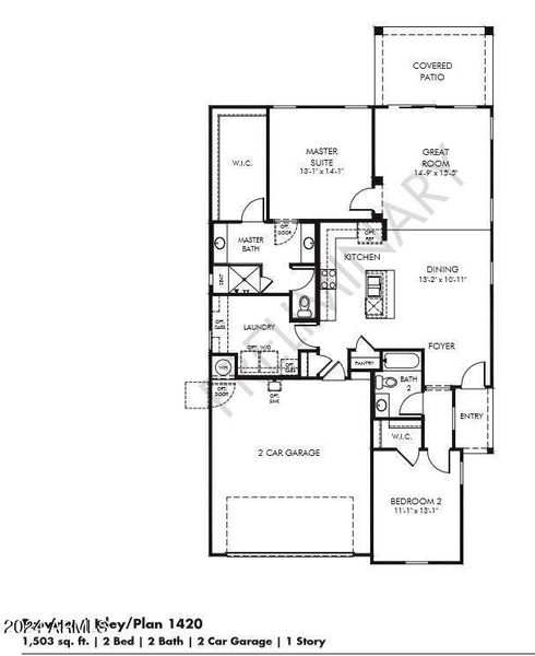 Floor Plan Province Preserve Isley 1420