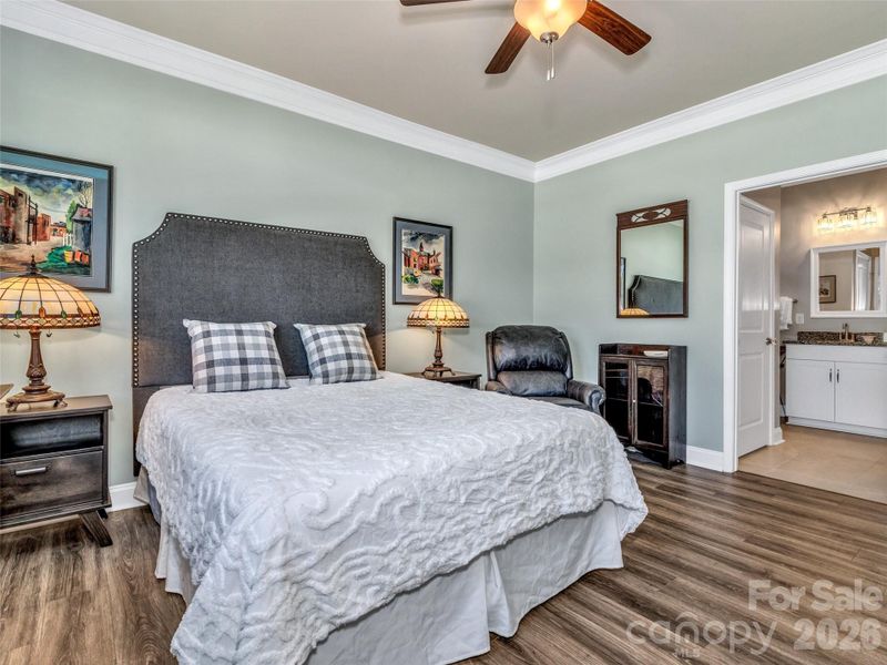 Furnished interior view inside a new home in , Hendersonville (Image 34).