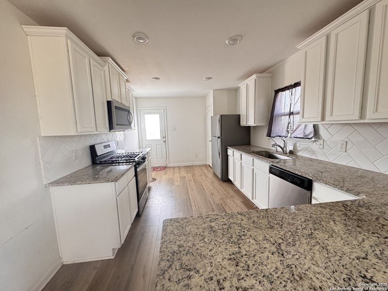 Furnished interior view inside a new home in Luckey Ranch, San Antonio (Image 4). Furnished interior view inside a new home in Luckey Ranch, San Antonio (Image 4).