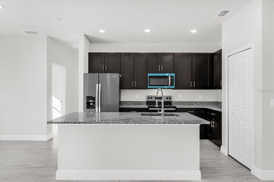 Furnished interior view inside a new home in , Citrus Springs (Image 7).