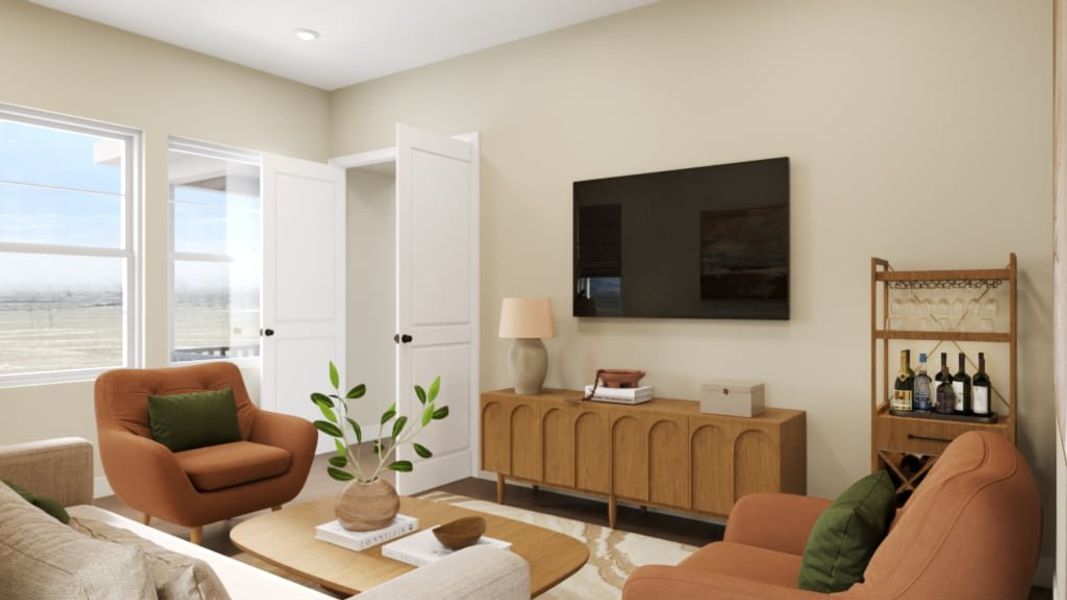 Representative furnished interior of a home built from the Aspenwood by Taylor Morrison in Macanta, Castle Rock (Image 16). Representative furnished interior of a home built from the Aspenwood by Taylor Morrison in Macanta, Castle Rock (Image 16).