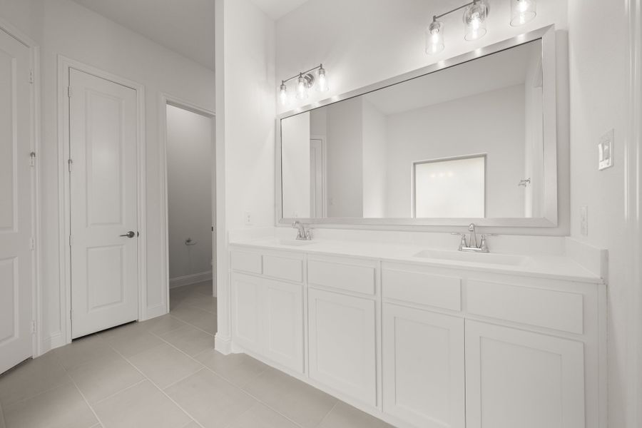 Furnished interior view inside a new home in Sheppard's Place, Waxahachie (Image 14).