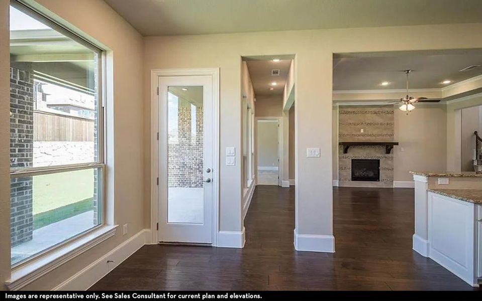 Representative unfurnished interior of a home built from the Cappiello by CastleRock Communities in Arcadia, Brentwood (Image 22).