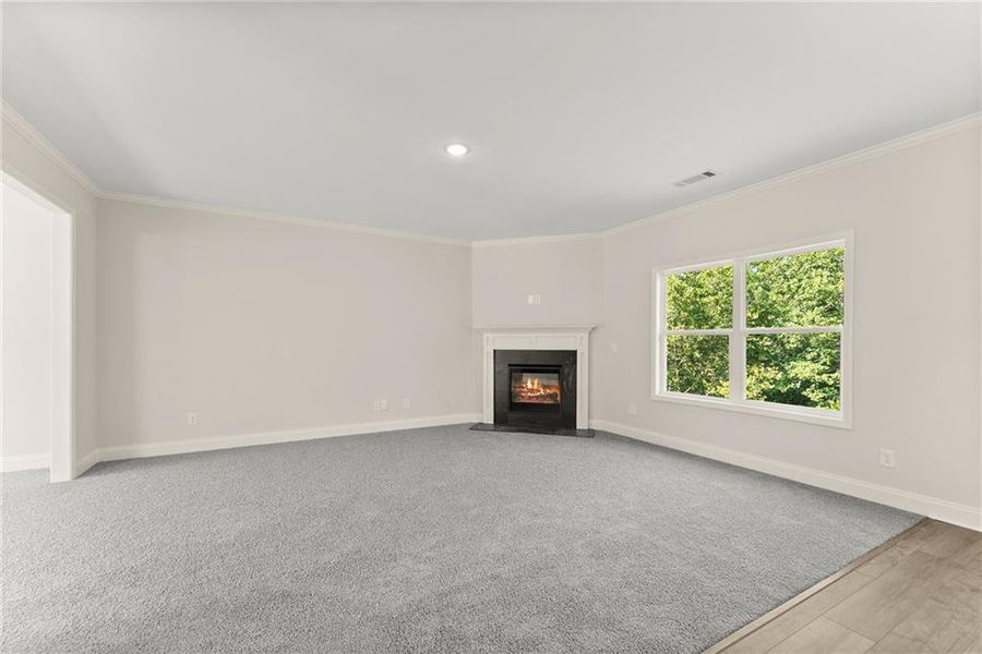 Spacious, unfurnished interior of a new home in , Dawsonville (Image 31).