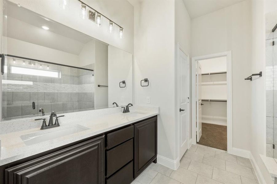 Furnished interior view inside a new home in Homestead at Daniel Farms Phase 2, DeSoto (Image 14). Furnished interior view inside a new home in Homestead at Daniel Farms Phase 2, DeSoto (Image 14).