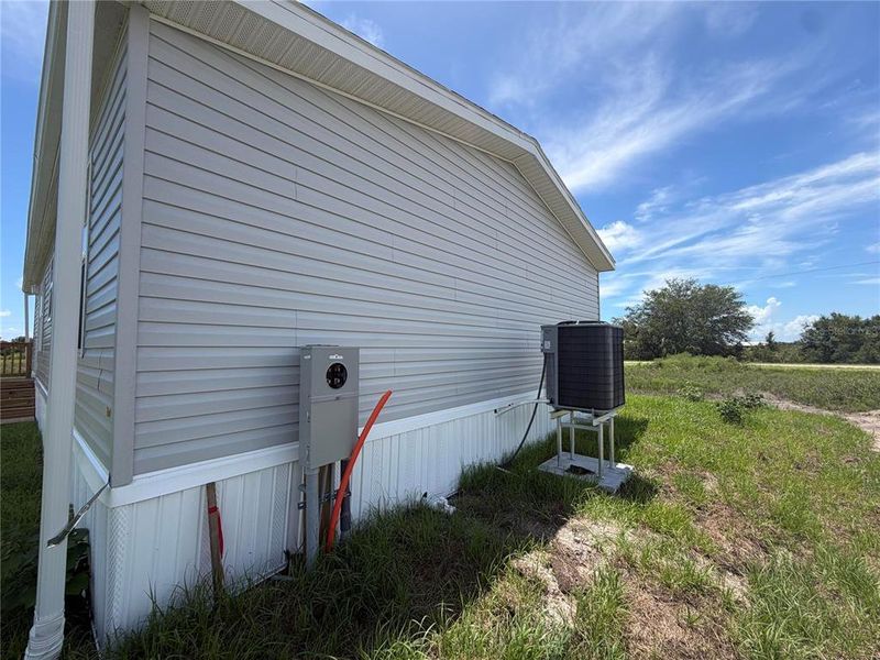 Exterior details and patio area of a home in , Okeechobee (Image 17). Exterior details and patio area of a home in , Okeechobee (Image 17).