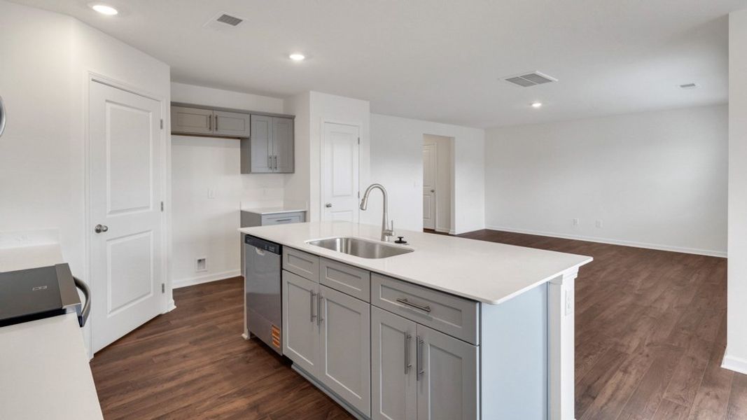 Furnished interior view inside a new home in Johnson Farms, Greeneville (Image 7). Furnished interior view inside a new home in Johnson Farms, Greeneville (Image 7).