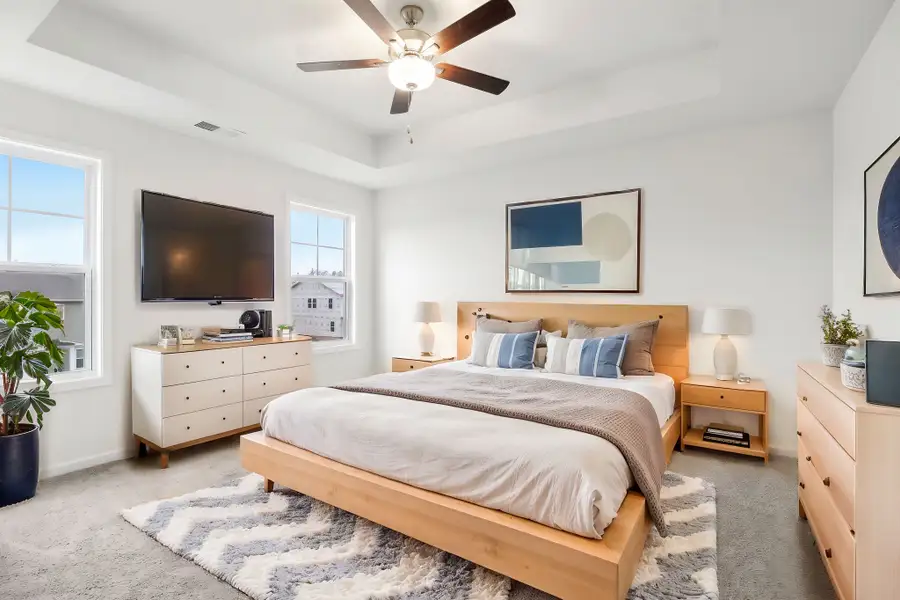 Furnished interior view inside a new home in Whiskey Run, New Ellenton (Image 3).
