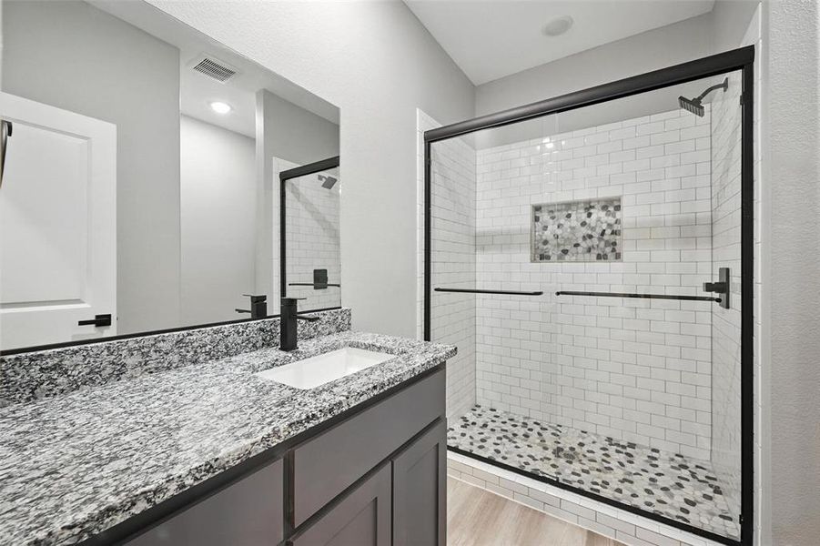 Furnished interior view inside a new home in , Pottsboro (Image 4).