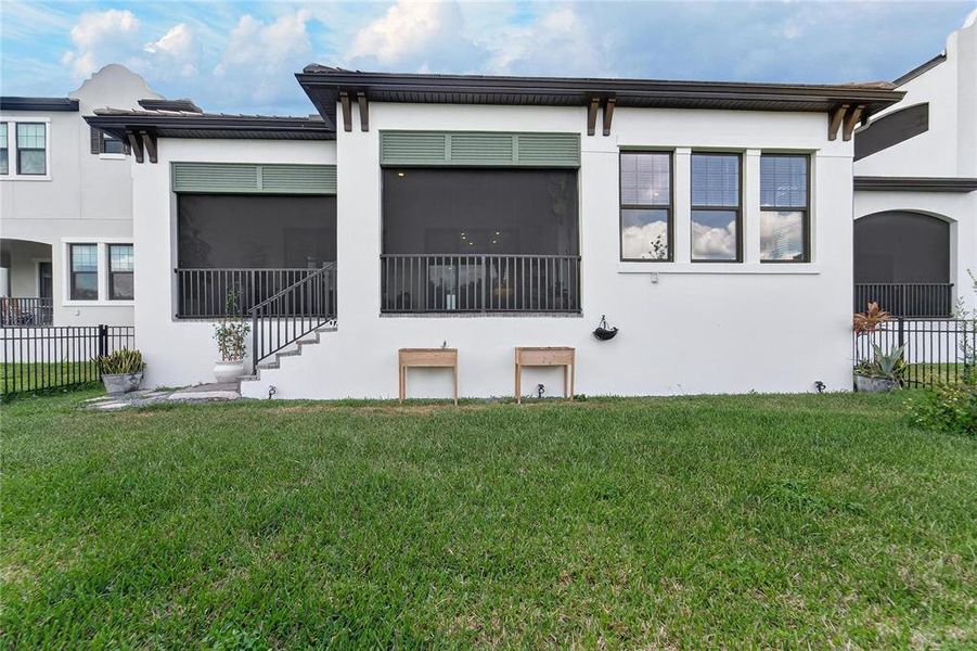 Exterior details and patio area of a home in SouthShore Yacht Club, Ruskin (Image 42). Exterior details and patio area of a home in SouthShore Yacht Club, Ruskin (Image 42).