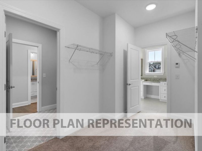 Image 20 representing the Jamison by Ivey Homes in Sinclair at Crawford Creek, Grovetown, GA.