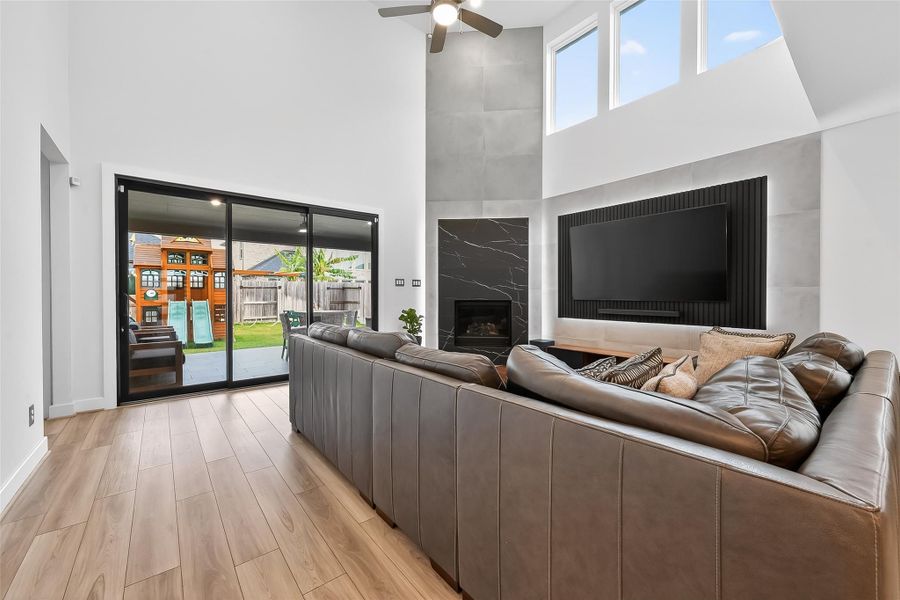 Furnished interior view inside a new home in Avalon at Cypress, Cypress (Image 15).