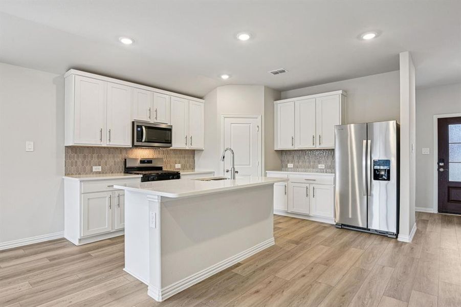 Photo is not of the actual home, but is an inspirational photo of builder’s model home and may depict options, furnishings, and/or decorator features that are not included.