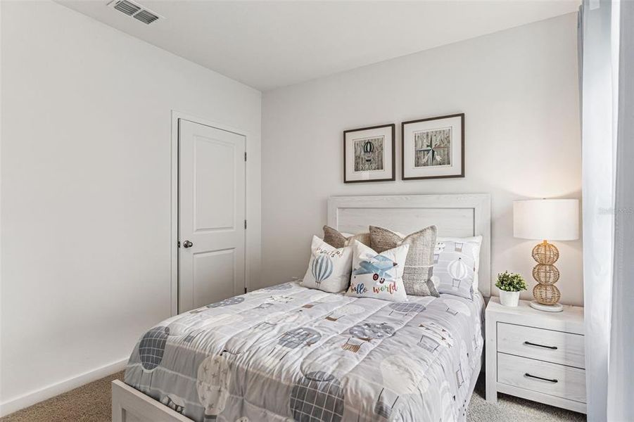 Furnished interior view inside a new home in Wynwood, Ocoee (Image 27). Furnished interior view inside a new home in Wynwood, Ocoee (Image 27).