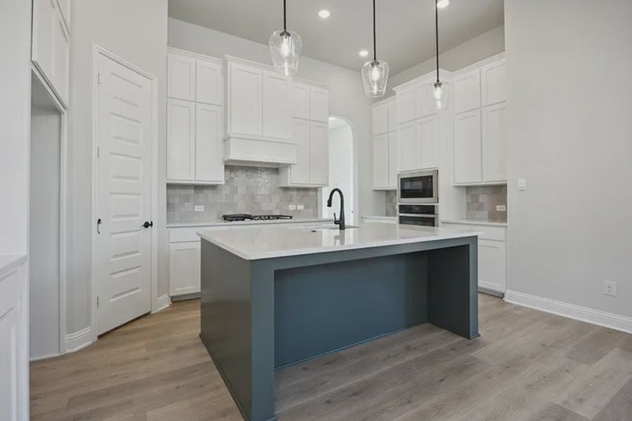 Representative furnished interior of a home built from the Peyton by Cambridge Homes in Lake Park, Rowlett (Image 10).
