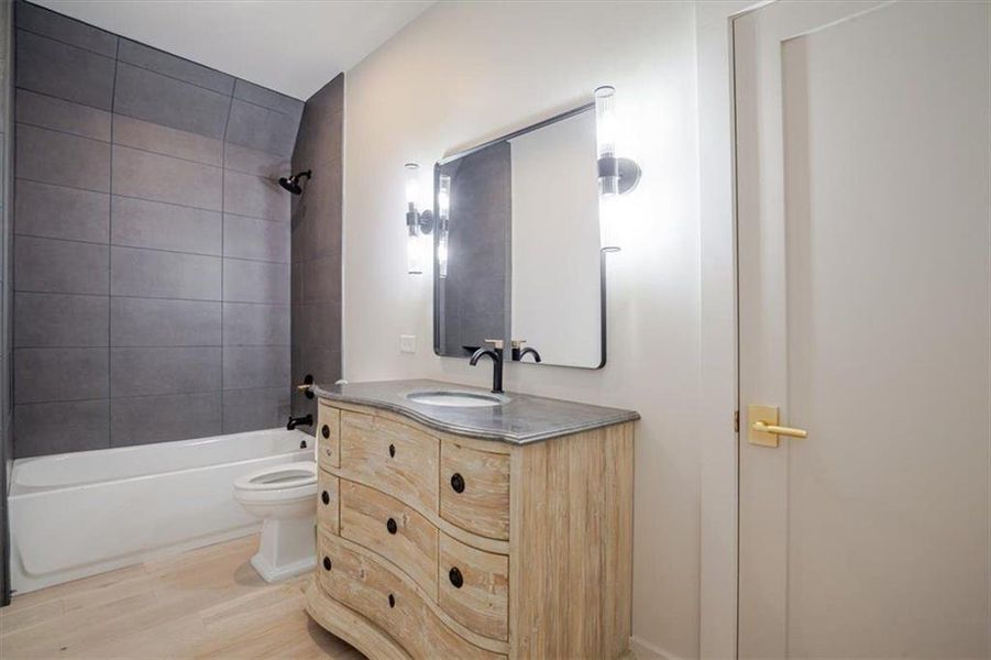 Furnished interior view inside a new home in Gardens at Arbor Springs, Newnan (Image 9).