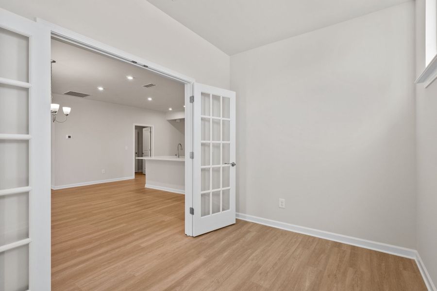 Representative unfurnished interior of a home built from the The Dawson C by Davidson Homes LLC in Kelly Preserve, Loganville (Image 10).
