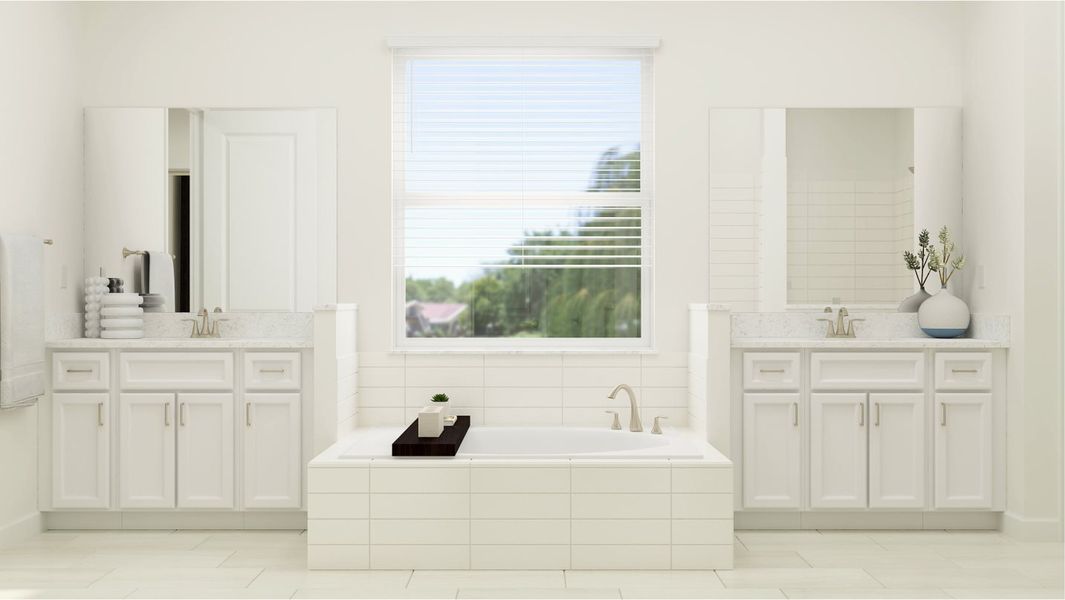 Daybreak owner's suite bathroom