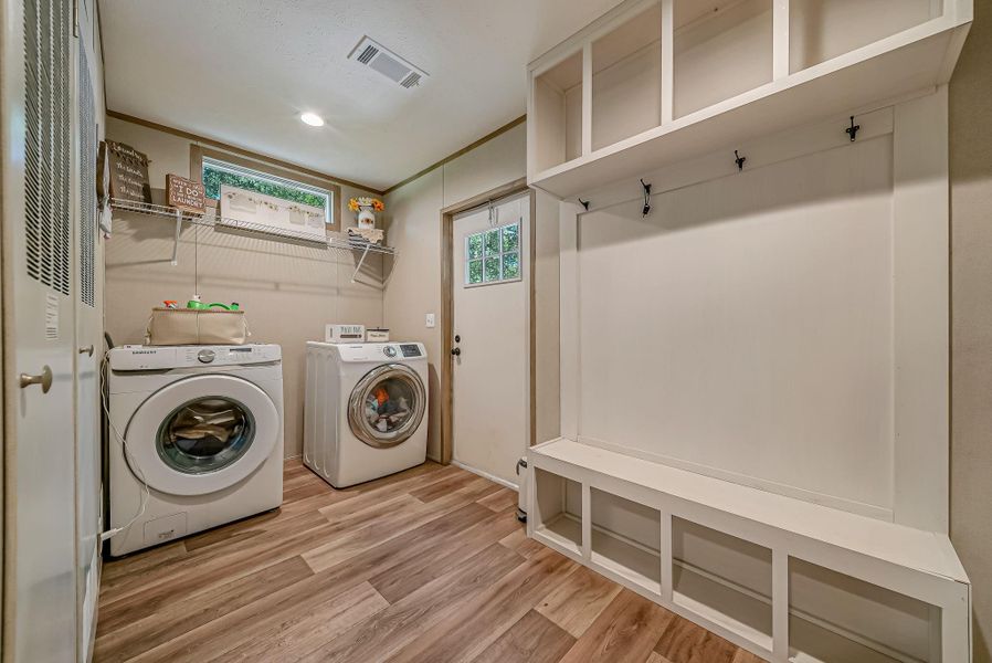 Utility and MUD Room