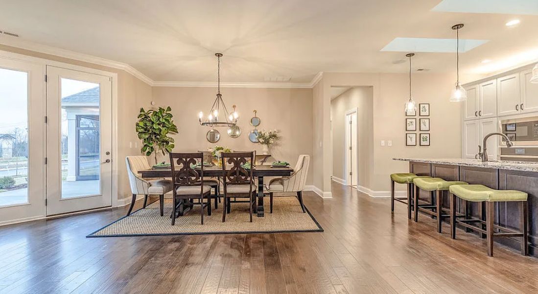 Representative furnished interior of a home built from the Promenade by Perfection Builders in The Courtyards at Oakland Hills, Louisville (Image 5).