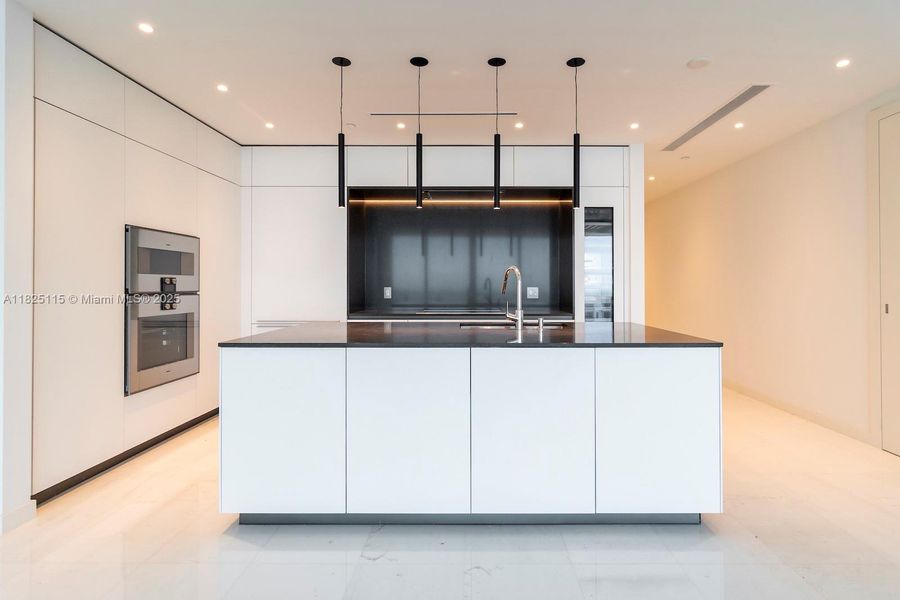 Furnished interior view inside a new home in Aston Martin Residences, Miami (Image 5).