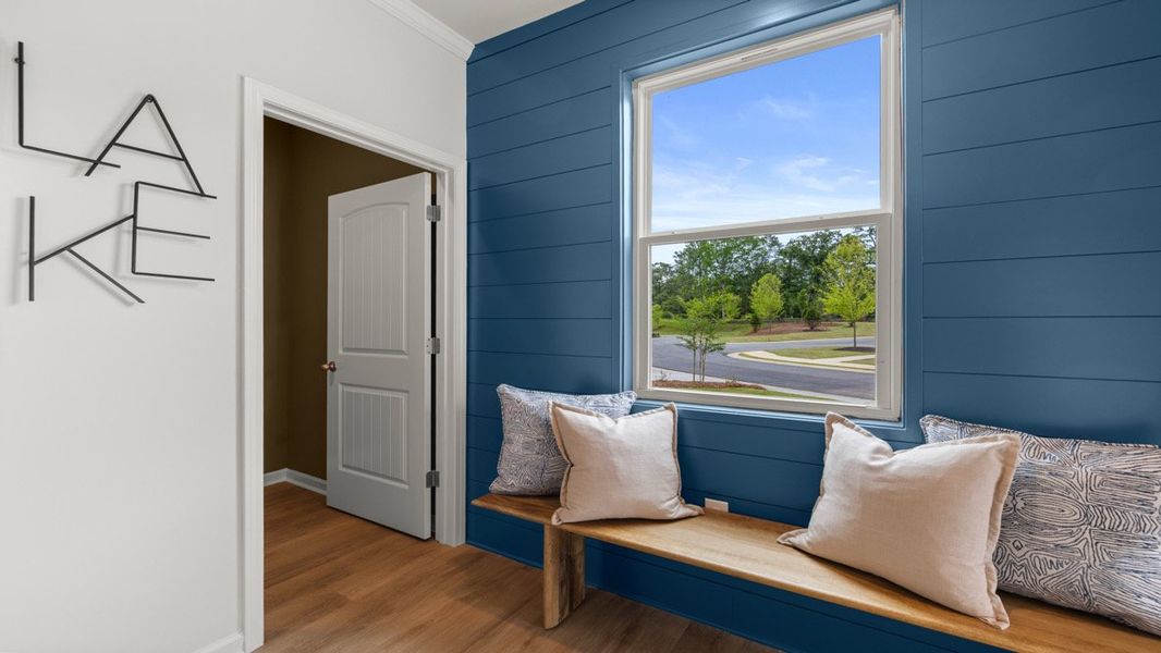 Representative furnished interior of a home built from the SUDBURY 24' TOWNHOME by D.R. Horton in Falcon Landing Townhomes, Gainesville (Image 6).