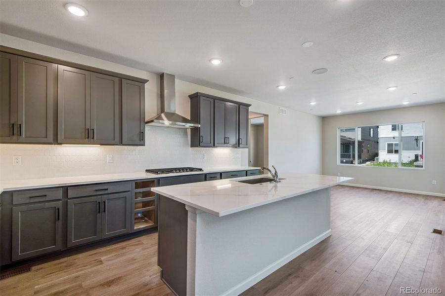 Furnished interior view inside a new home in Reunion Ridge, Commerce City (Image 28).