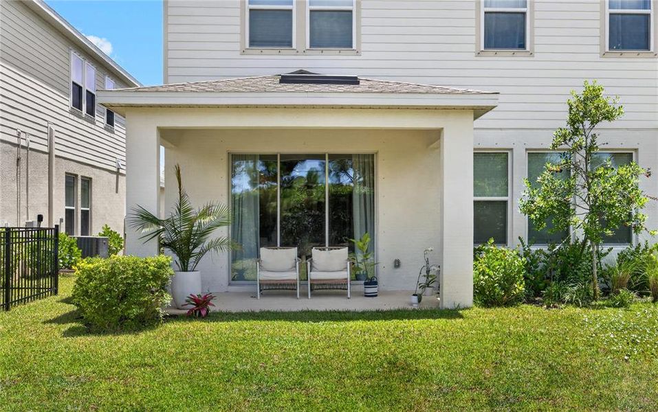 Exterior details and patio area of a home in , Nokomis (Image 26).