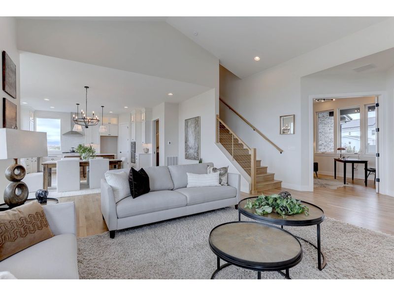 Furnished interior view inside a new home in , Louisville (Image 10).