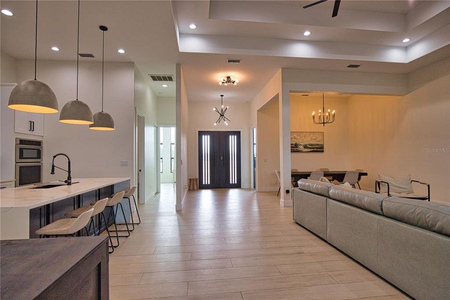 Furnished interior view inside a new home in , Placida (Image 7).