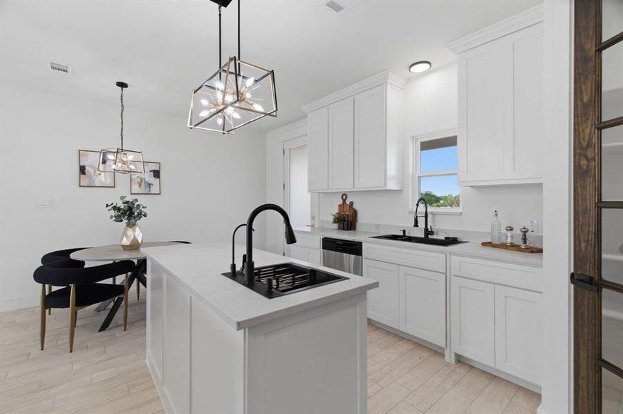 Furnished interior view inside a new home in , Joshua (Image 35).